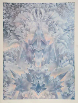 Isaac Abrams, Dinav Lineae Stanning, Lithograph