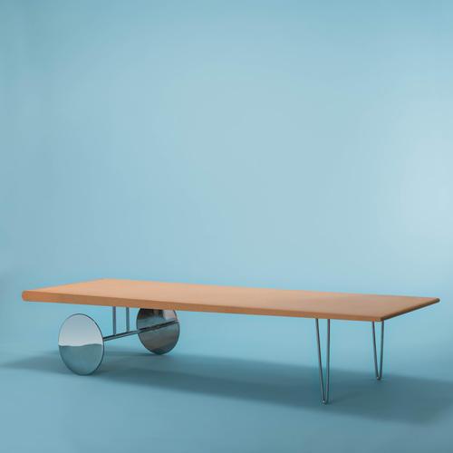 Coffee Table by Gilles Derain for Lumen Ed, 1985 For Sale - Image 4 of 4