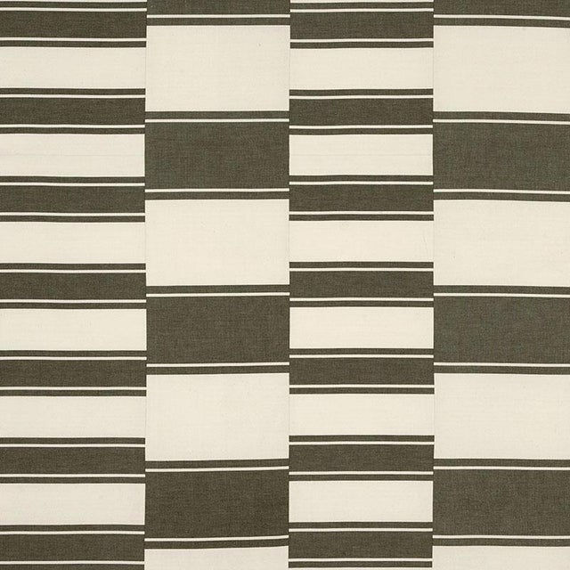Sample - Schumacher Nomad Fabric in Brown For Sale