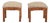 Art Deco Stools in Walnut, Set of 2 For Sale