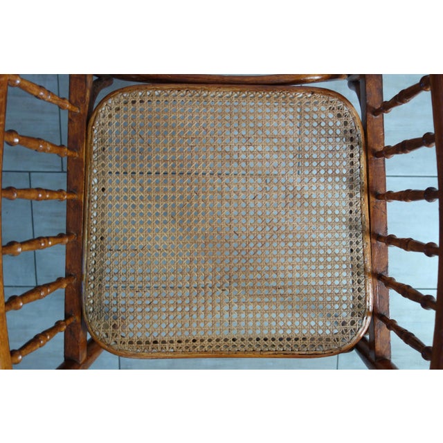 Armchair with Ratchet Mechanism from Fischel, 1900s For Sale - Image 13 of 18