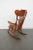 Vintage Carved Oak Rocking Chair For Sale - Image 12 of 14