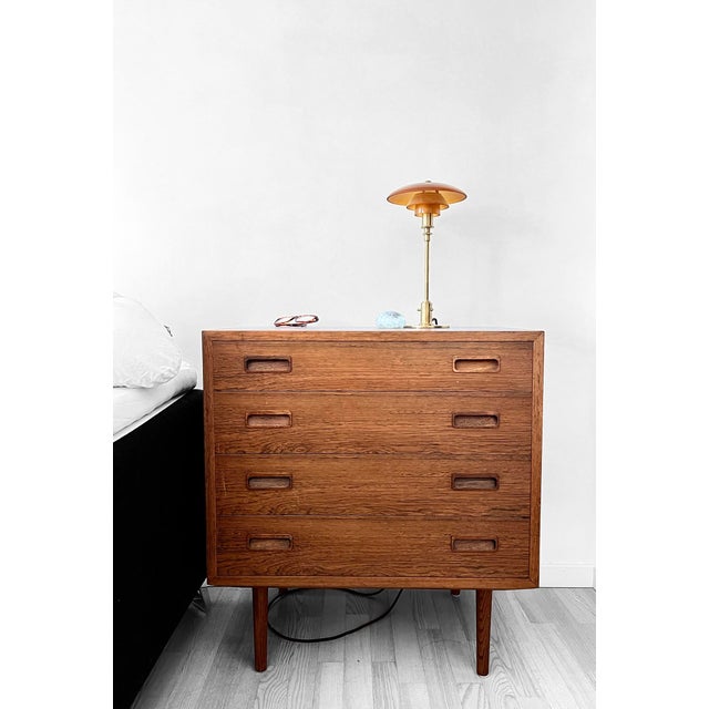 Rosewood Dresser by Poul Hundevad for Hundevad & Co, 1960s, in Good conditions. Designed 1960 to 1969 This piece has an...