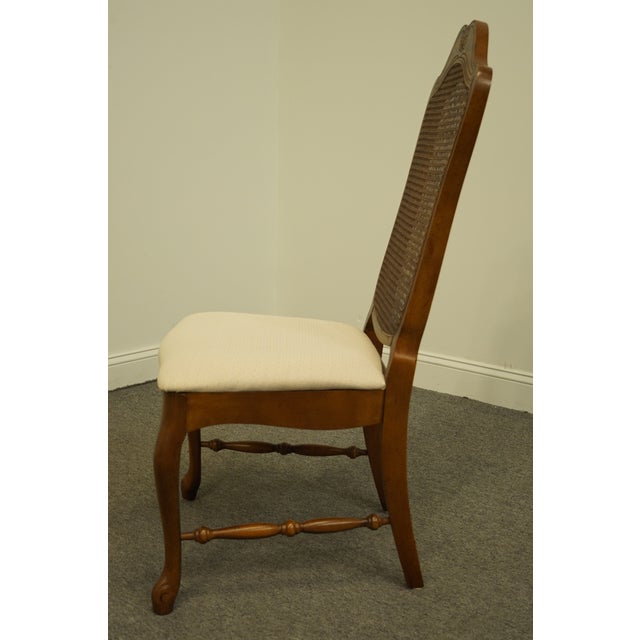 Late 20th Century Vintage Bernhardt Furniture French Provincial Cane