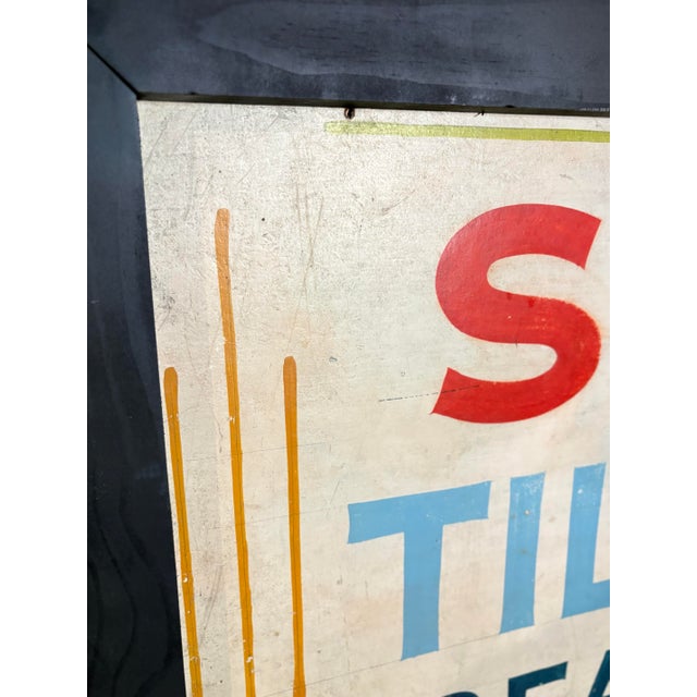 Original Hand-Painted "Shoot Till-U-Win" Carnival Sign For Sale - Image 11 of 12