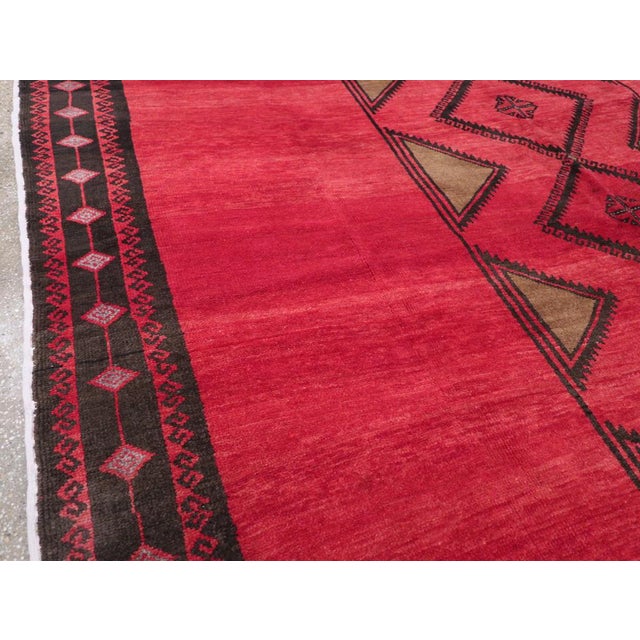 Mid 20th Century Galerie Shabab Collection Mid-20th Century Turkish Anatolian Tribal Carpet For Sale - Image 5 of 10