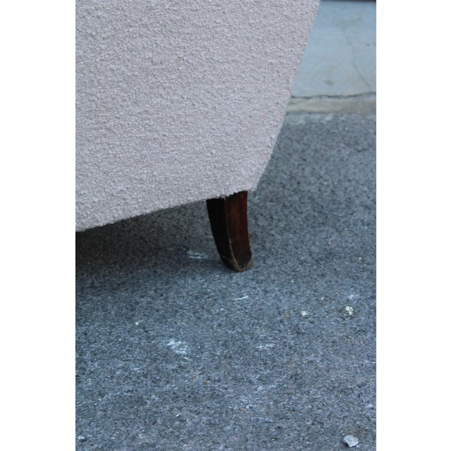 Italian High-Back Armchair, Italy, 1950s For Sale - Image 13 of 16
