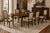 Set of Six Late 20th Century Walnut Dining Chairs With Sculptural Armchairs For Sale In Los Angeles - Image 6 of 6