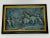 Wood Pair Arts & Crafts Ceramic Relief Plaques Children With Goat & Children With Satyr & Dog c.1909 Attributed to Reginald Robert Tomlinson For Sale - Image 7 of 18