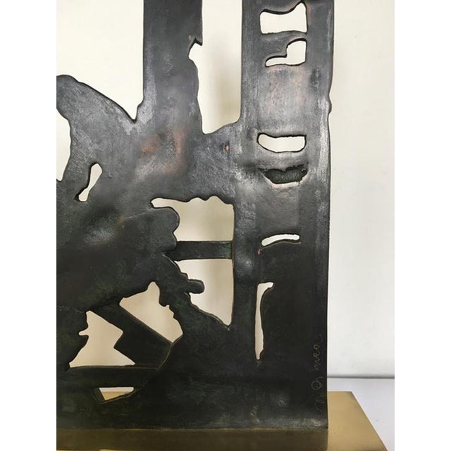 Abstract Sculpture by Nevio De Luca, Italy, 1980s For Sale - Image 16 of 17