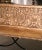 19th Century Spanish Renaissance Carved Chestnut Folding Bench With Iron For Sale In Dallas - Image 6 of 12