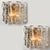 Vintage Ice Glass Wall Sconce by J.T. Kalmar, 1970s For Sale - Image 11 of 18