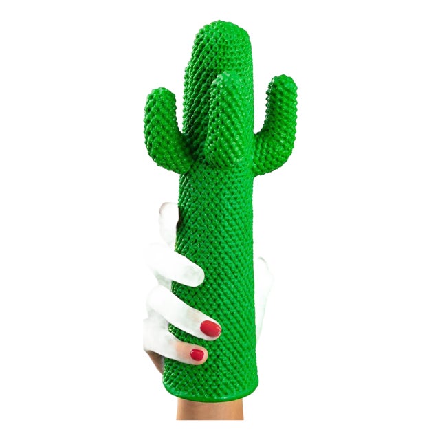 Gufram Guframini Cactus Miniature 1:8 Designed by Guido Drocco and Franco Mello Made in Italy Collectible Object For Sale