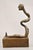Bronze Sheryl C. Benjamin Brutalist Modern Abstract Bronze Serpent Figure Sculpture For Sale - Image 8 of 12