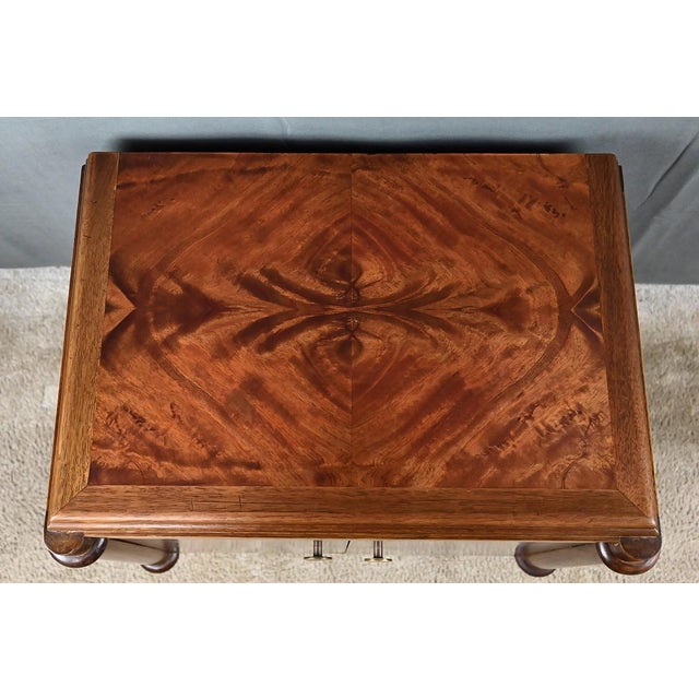 Small Art Deco Mahogany Living Room Cabinet, 1930 For Sale - Image 4 of 13