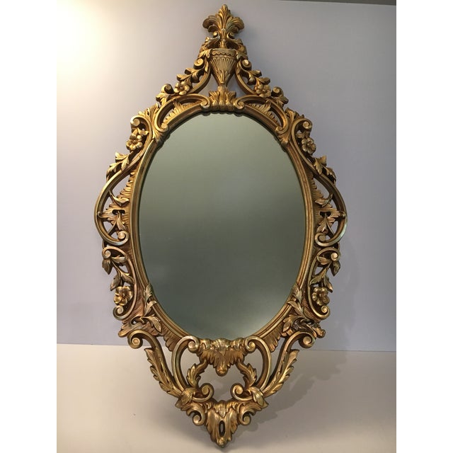 Burwood Products Gold Ornate Mirror Chairish
