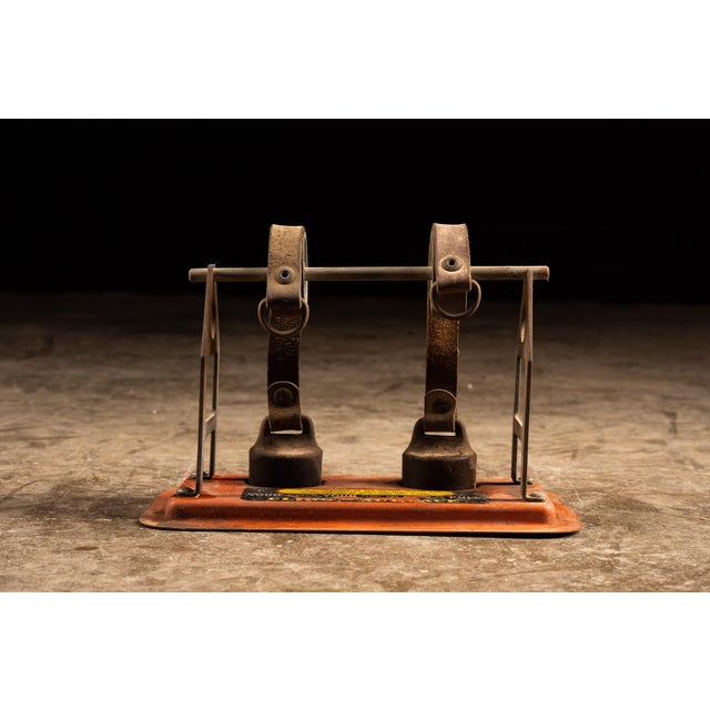 American Vintage Cling Surface Leather Belt Salesman Sample Store Display For Sale - Image 3 of 8