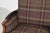 New Ralph Lauren Plaid Tartan Wool and Leather on Vintage Louis XV-Style Versailles Library Chairs - 2 Pieces For Sale - Image 12 of 18
