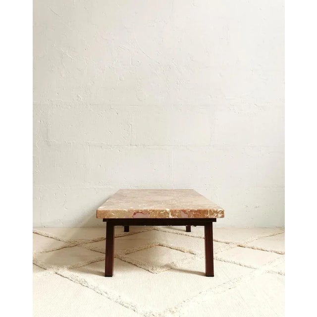 Mid-Century Flower Bench in Marble, 1960s For Sale - Image 4 of 9