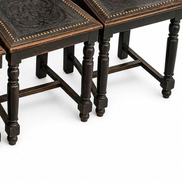Early 20th Century Portuguese Chairs, Set of 6 For Sale - Image 5 of 6
