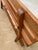 Tan Late 19th Century English Antique Pine Church Pew For Sale - Image 8 of 10