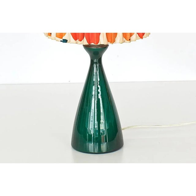 Table Lamp by Jacob E. Bang for Kastrup Holmegaard, 1950er, in Very Good conditions. Designed 1950 to 1959 I have official...