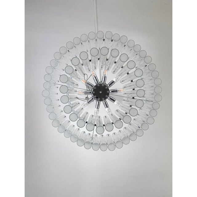 Contempory Striped Cylinders Chandelier by Simoeng For Sale - Image 10 of 11