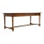 Mid-19th Century French Walnut Dining Table With Drawers, Provence For Sale