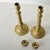 Brass French Pair of 19th Century Empire Brass Candlesticks For Sale - Image 8 of 12
