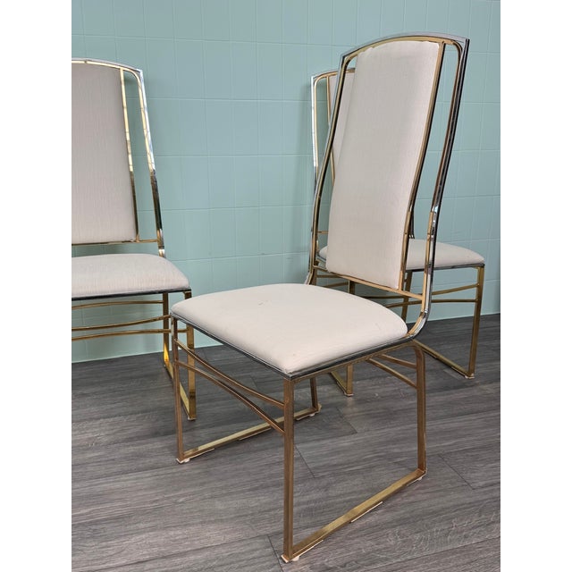 Vintage Italian Chairs, 1970s, Set of 6 For Sale - Image 4 of 14