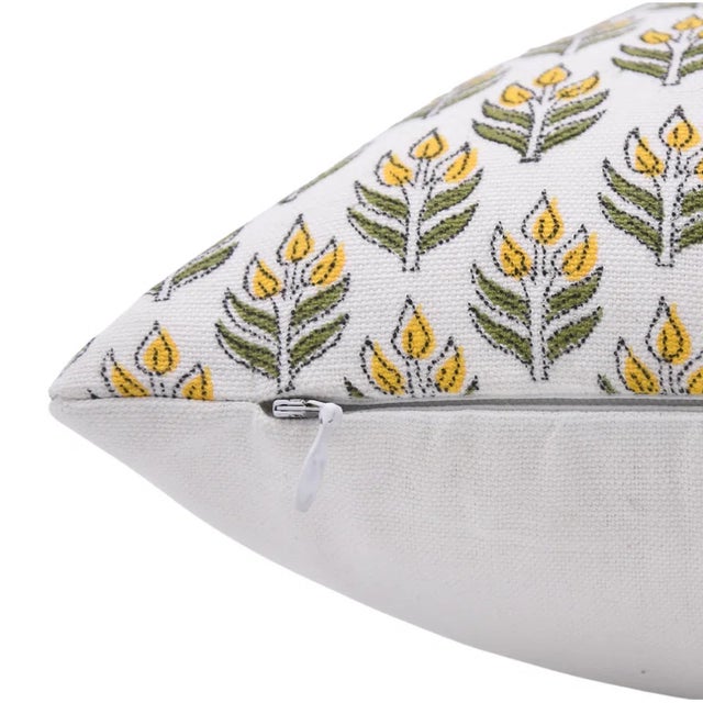 Fabdivine Handcrafted Pillow Cover 12x20 Inch - Alia For Sale - Image 4 of 8
