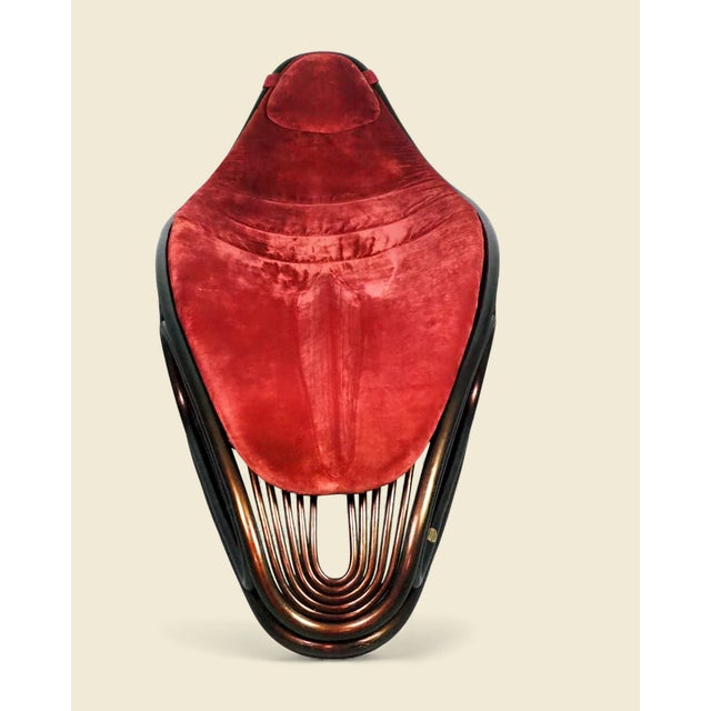 Wood Relaxer No. 8802 Chaise Lounge by Colani for Schütz For Sale - Image 7 of 18