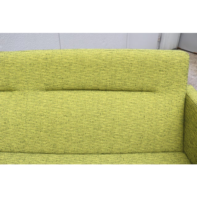 Mid-Century Style Passerelle Upholstered 2-Seat Lounge Sofas by Coalesse, a Pair For Sale - Image 16 of 18