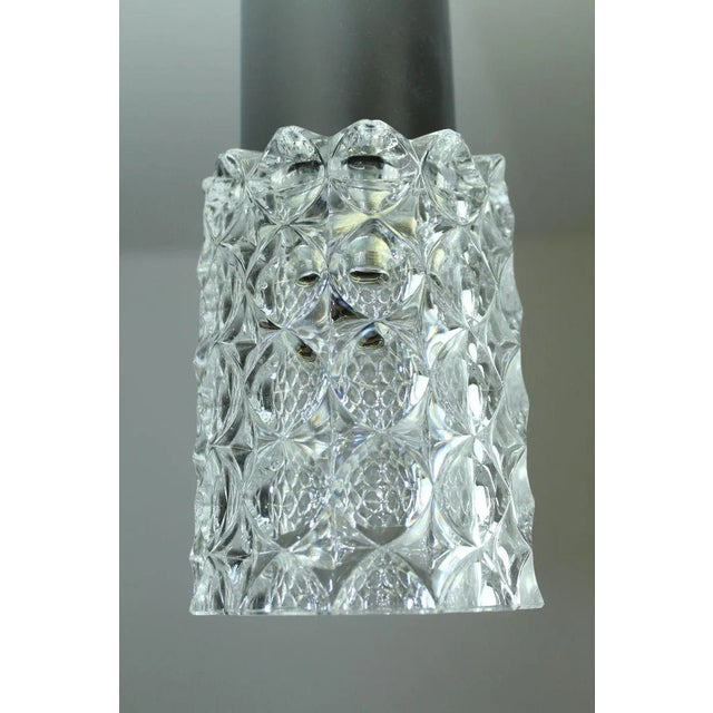 Crystal Glass Pendant Lamp from Cosack, 1960s For Sale - Image 9 of 10