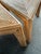 Wood Modular Rattan Tables by Vivai Del Sud. Italy, 1970s For Sale - Image 7 of 11