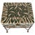 This is a handmade box-top table, produced by Maitland Smith in the Phillipines in the 1990s-2000s. The table has a black...