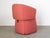 Armchair/pouf with flip up back, fabric kvadrat coral This piece has an attribution mark, I am sure that it is completely...