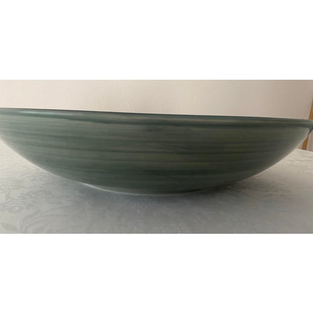 Late 20th Century Late 20th Century Lenox Winter Greetings Large Serving Bowl Excellent Mint Condition For Sale - Image 5 of 12