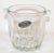 Arte Murano Italy Transparent Cut Crystal Ice Bucket With Handles 1970s For Sale - Image 13 of 13