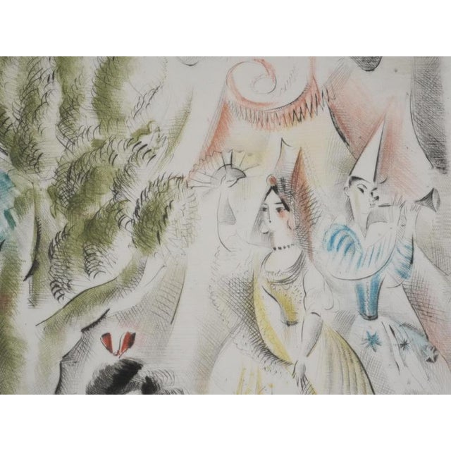 Mily Possoz, The Funfair, Original Signed Engraving For Sale - Image 8 of 12