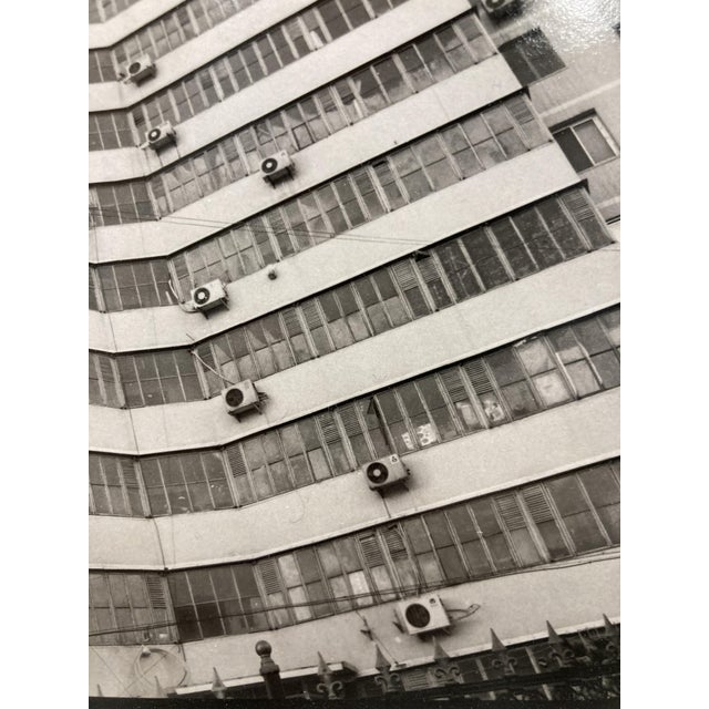 Lucien brongniart tower, beijing black and white film photography 2002 titled, signed, dated and numbered on the back,...