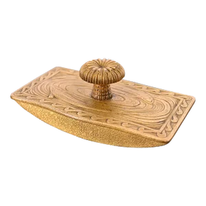 Tiffany Studios New York Nautical Bronze Doré Rocker Blotter