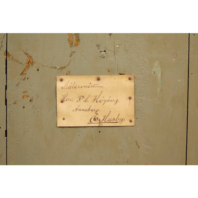 19th Century Swedish Pine Chest of Drawers, 1860 For Sale - Image 12 of 13