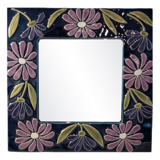 Square Mirror by Mithé Espelt, 1965 For Sale