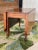 1940s Gate Leg Drop Leaf Spindle Dining Buffet Table For Sale - Image 9 of 12