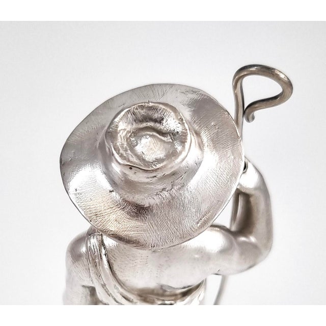 Sterling Silver Shepherd Boy Figure by Barnard, 1860s For Sale - Image 10 of 18