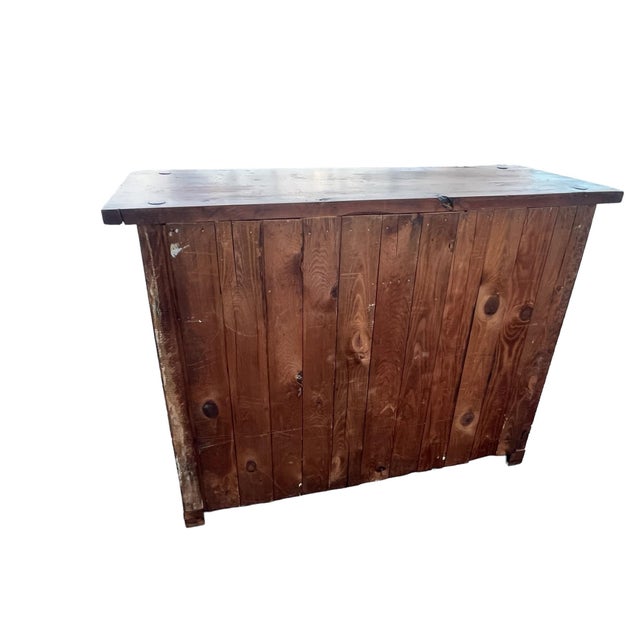 20th Century Baroque Style Carved Buffet With Two Drawers For Sale - Image 10 of 12