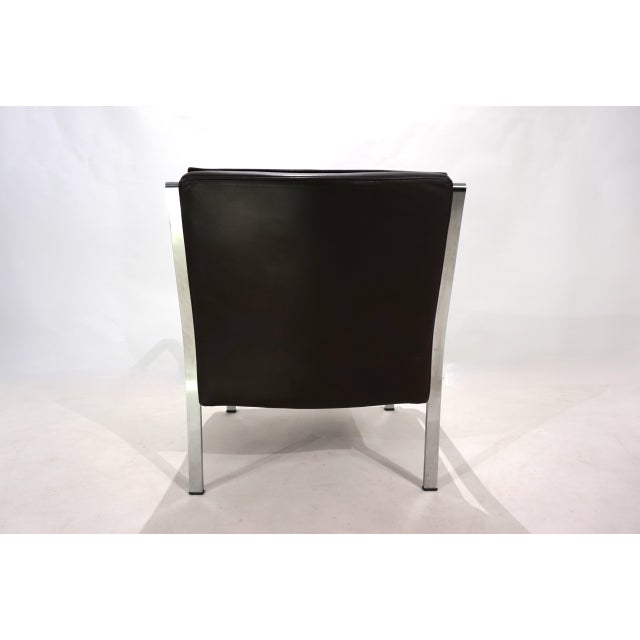Art Collection Lounge Chair in Leather by Rudolf B. Glatzel for Knoll, 1970s For Sale - Image 6 of 18