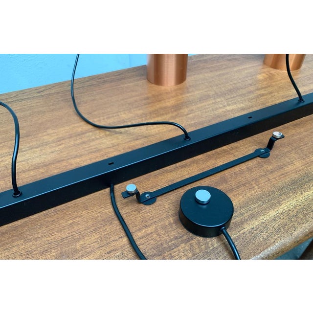 Mid-Century Triple Copper Pendant, 1960s For Sale - Image 12 of 18