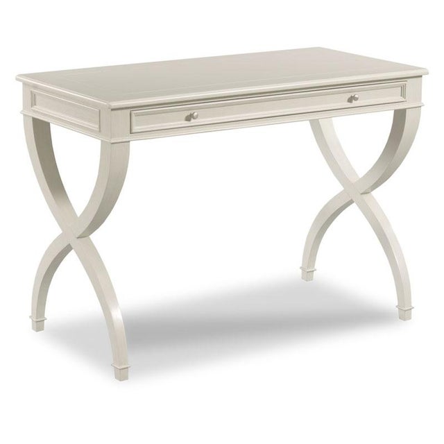 Woodbridge Furniture Bedside Writing Table in Carrara Finish For Sale In Greensboro - Image 6 of 6